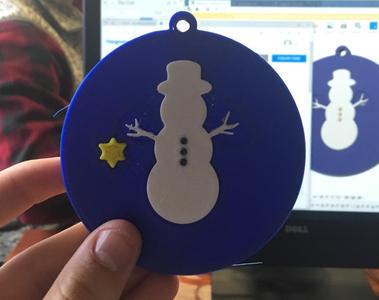 Snowman Ornament