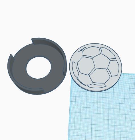 US Soccer Ball Drink Coaster and Holder