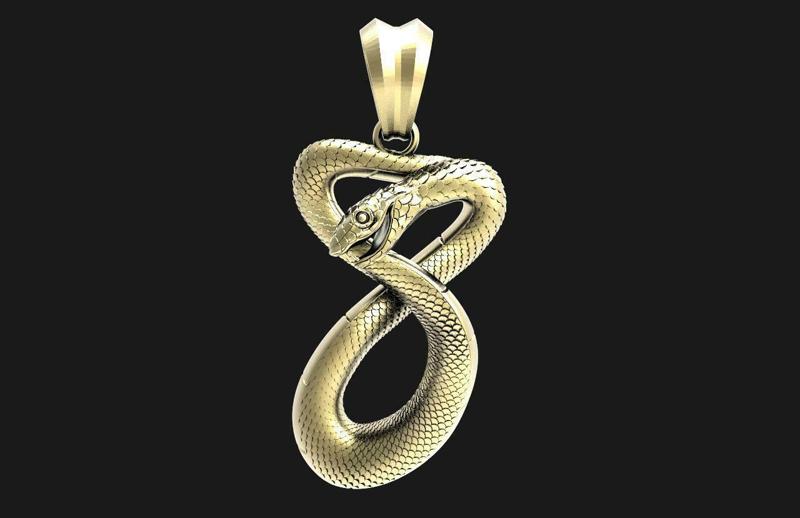 Snake pendant