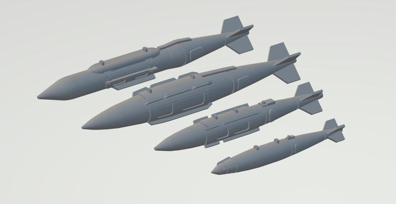 1/72 JOINT DIRECT ATTACK MUNITION SERIES
