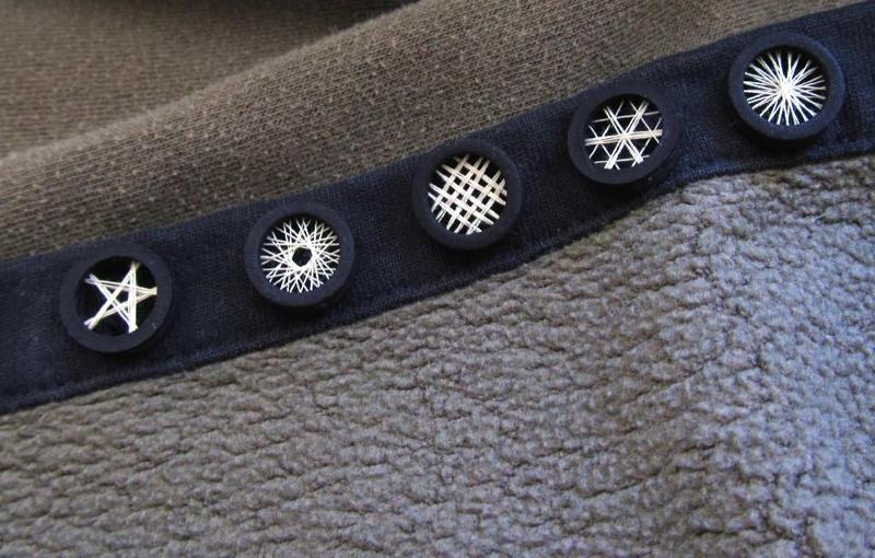 Mandala Button (one dozen, 5/8")