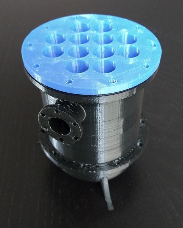 Shell and Tube Heat Exchanger Pen Holder