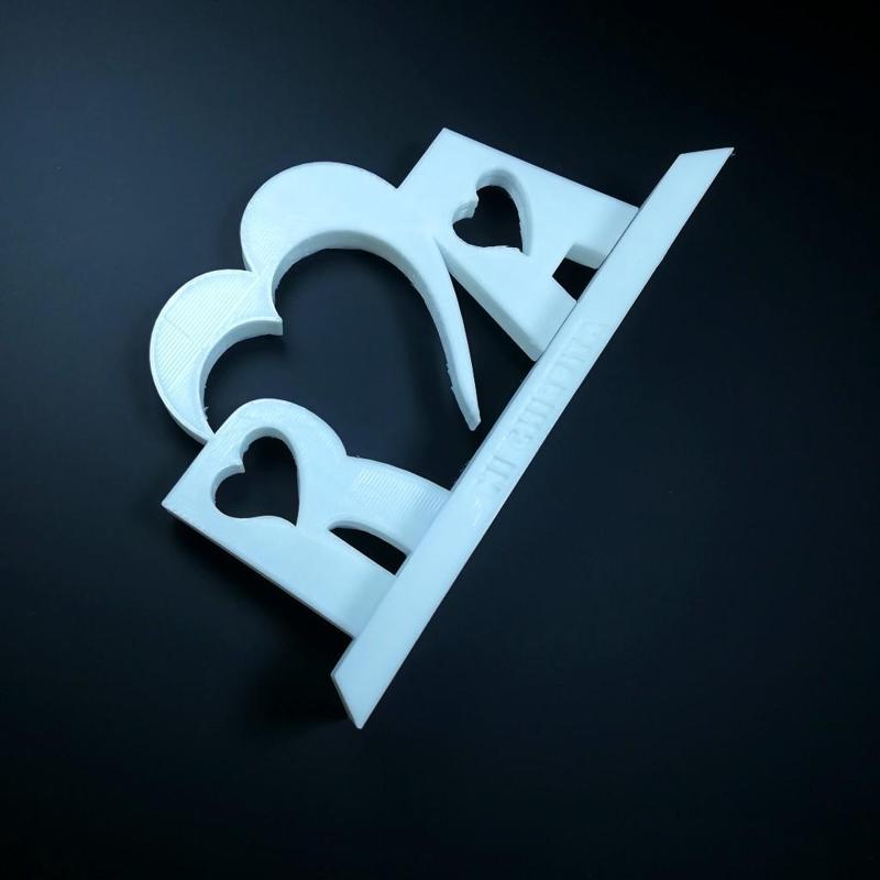 Love and Friendship - Initials with base