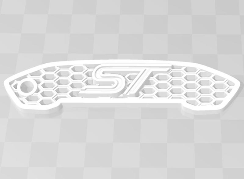 keychain Ford Fiesta ST Mk8 Faceplate