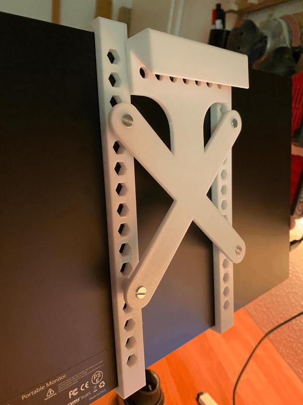 ARZOPA S1 to VESA to French Cleat Holder