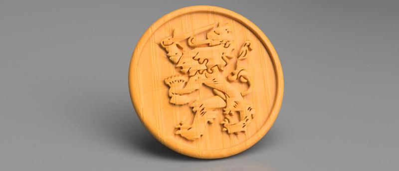 Lion coaster