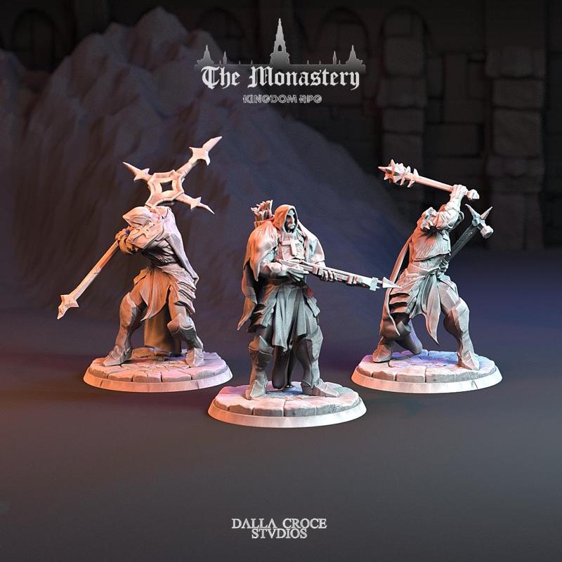 The Monastery - The Boss Monks Character Set