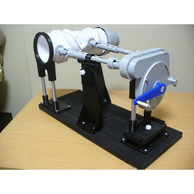 Swivel Nozzle for Jet Engine, 3 Bearing Type, [Phase 4]