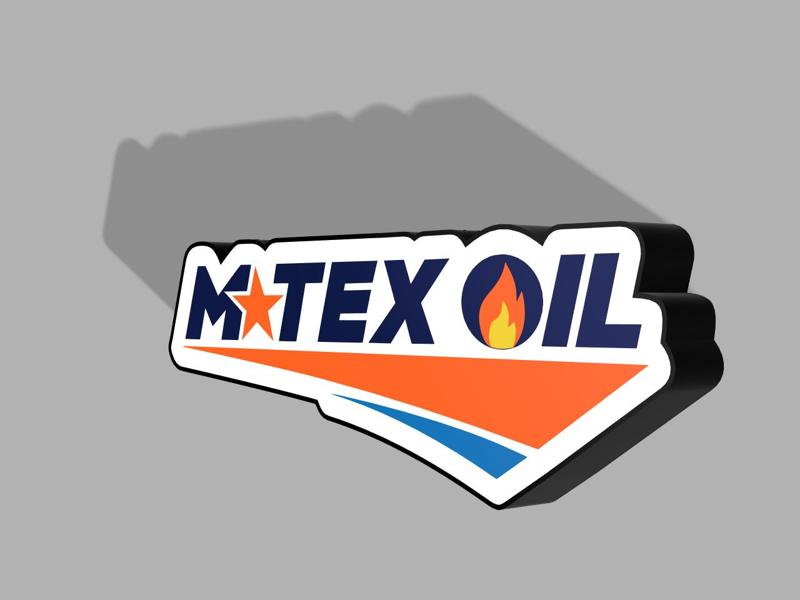 MTex Oil Landman LED Lightbox