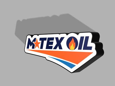 MTex Oil Landman LED Lightbox