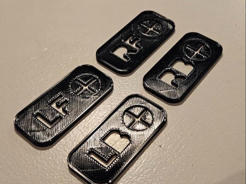 Tire tags in TPU (english and swedish versions)