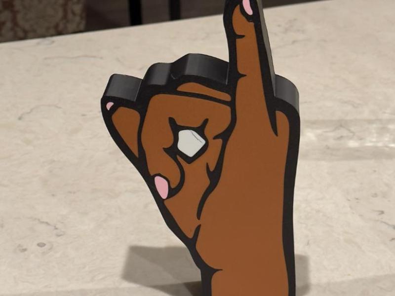 AKA Pinky Up Light Box