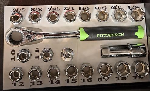 Harbor Freight Pass through socket set