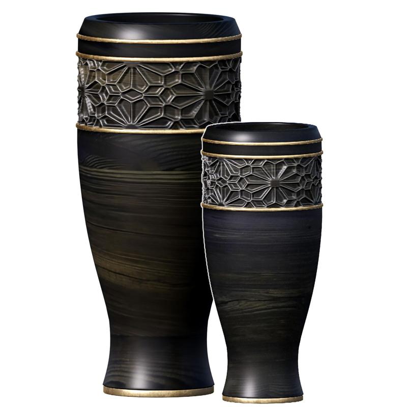 Oriental, Arabic garden vases