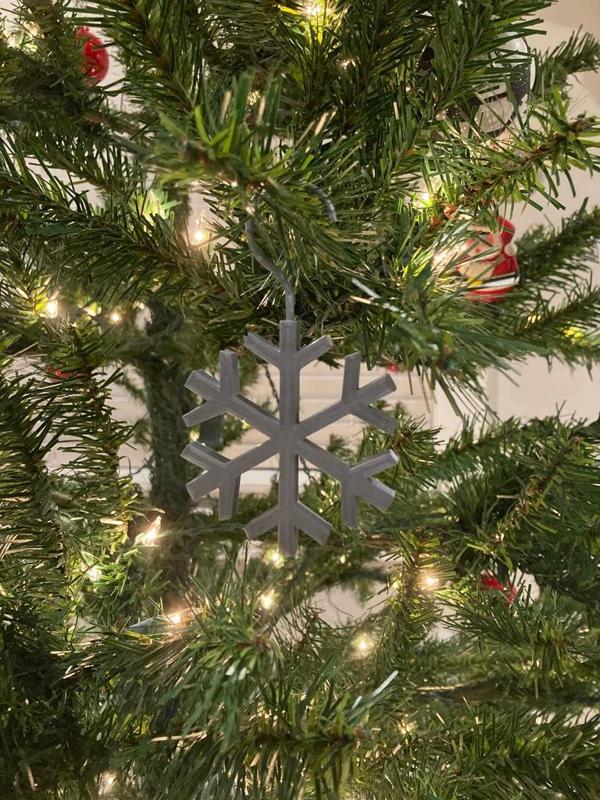 snowflake ornament