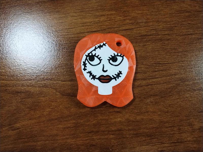 Sally - keychain and Ornament