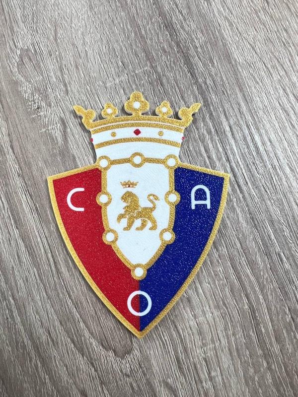 Escudo de Osasuna en varios formatos