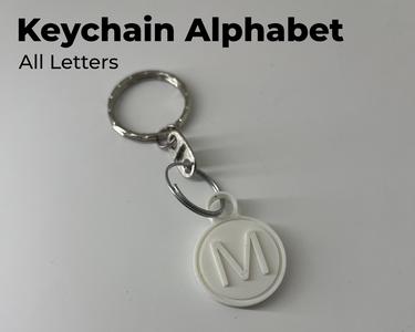 Keychain Alphabet