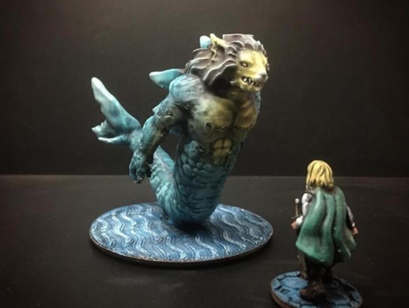 Merlion (28mm/Heroic scale)