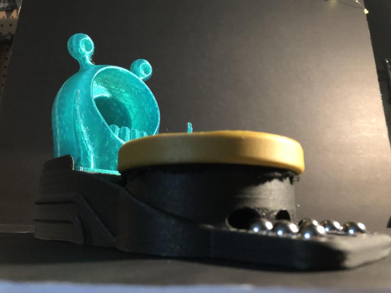 Big Top Bounce Monster Face Target