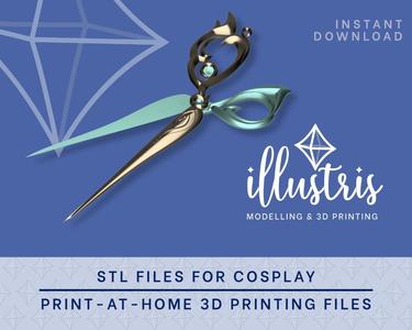 GWEN Mythmaker Scissors STL FILES [League of Legends]