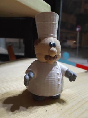 CUTE CHEF WITH CROCS  #Tinkercharacters