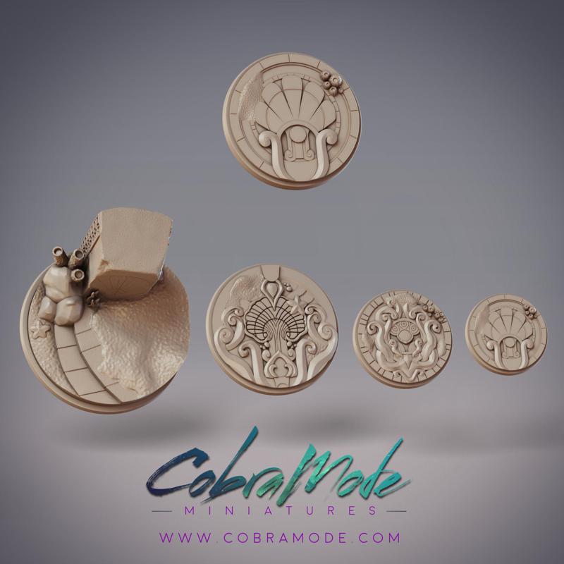 Undersea Emblem Base Pack (4pcs)