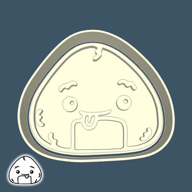 Food & drinks cookie cutters - sushi (temari) (style 8)