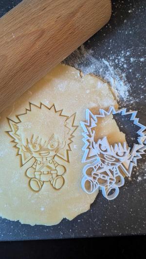 bakugo chibi cookie cutter