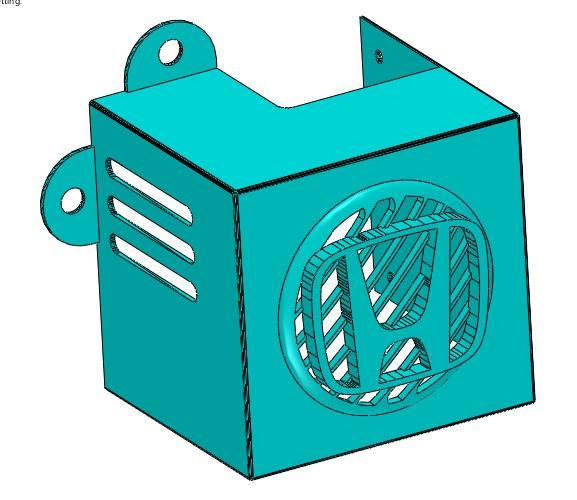 Hnda-Theme Ender3Guard V2: Precision Fan Cover