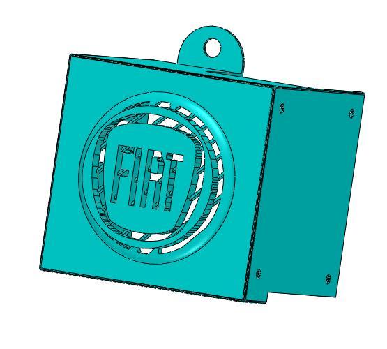 Fiat-Theme Ender3Guard V2: Precision Fan Cover