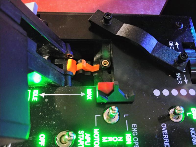 Warthog F-18 Afterburner Detent