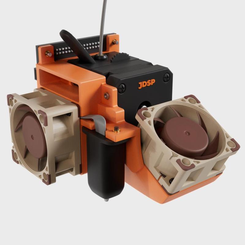 Ender 3 S1 Dual 40mm Fan Hot End Duct