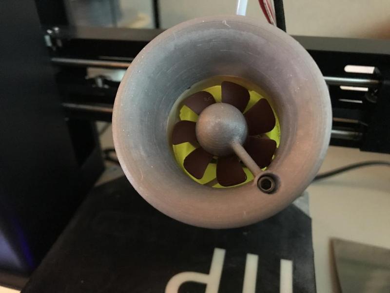 Velocity stack for Noctua 40mm fan NF-A4x10