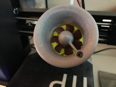 Velocity stack for Noctua 40mm fan NF-A4x10