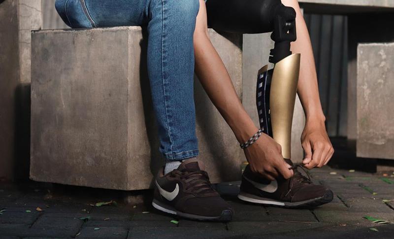 CRE-011 SkyWalker Leg Prosthesis - iDIG (Integrated Digital Design Laboratory), Department of Industrial Design  ITS Indonesia