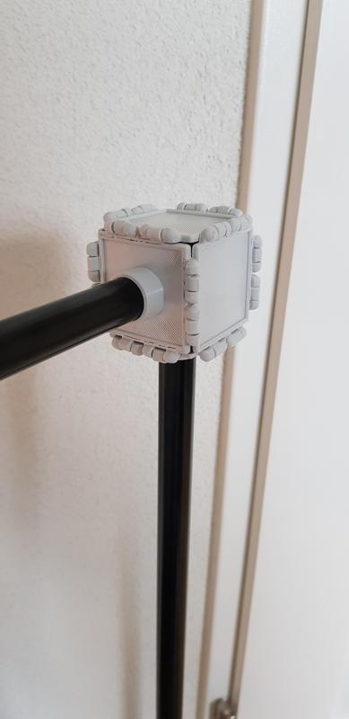 Polypanel rod connection