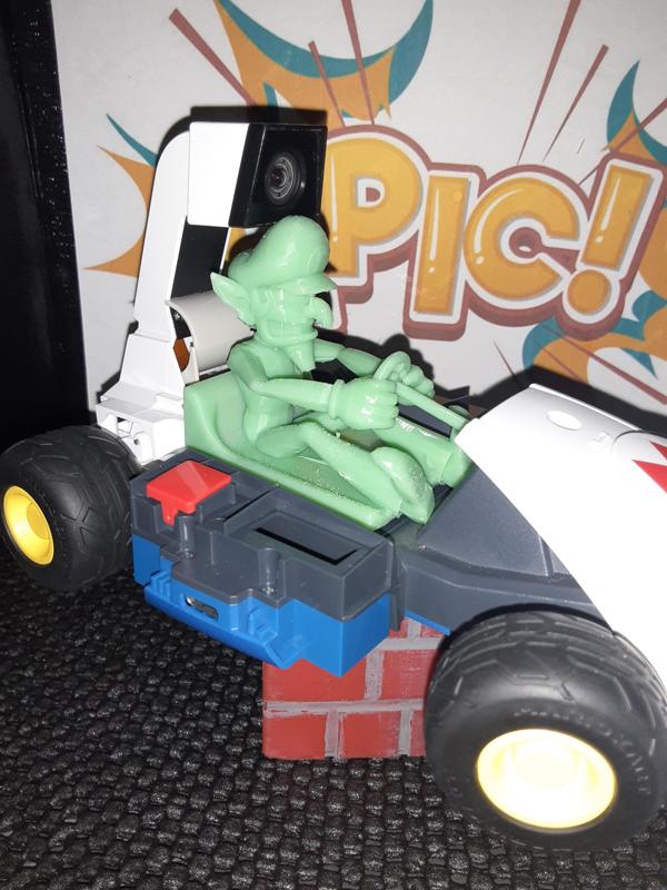 Nintendo Switch Mario Kart Live Home Circuit Characters Mods " Waluigi "