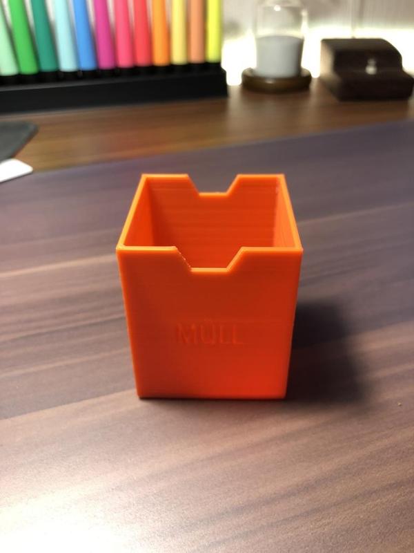 Filament Mülleimer / filament bin / trash