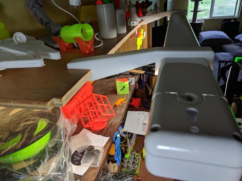 LED Shop Light Shelf Bracket