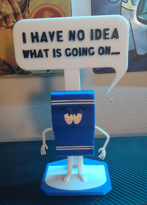 Towelie Diorama - South Park