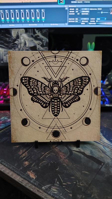 Death's Head Moth #2 Hueforge