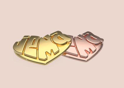 Heart Shaped Name Pendant