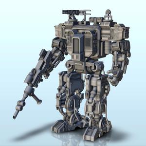 Enos combat robot (11) - BattleTech MechWarrior Scifi Science fiction SF Warhordes Grimdark Confrontation Necromunda