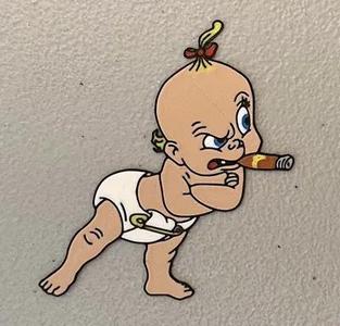 Multicolor Baby Herman Magnet