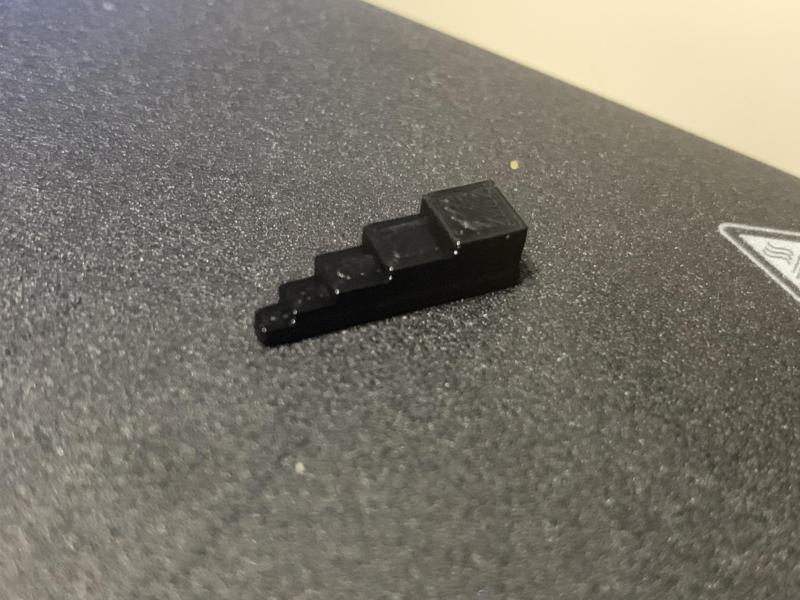 Filament extrusion test (calibration)