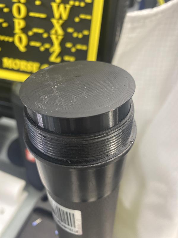 Bodenpuffer für GFK-Mast