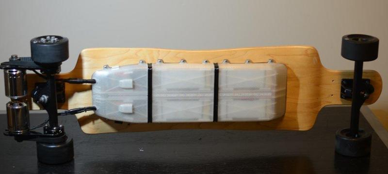 12s LiPo E-Board Enclosure TPU and PLA Hybrid 