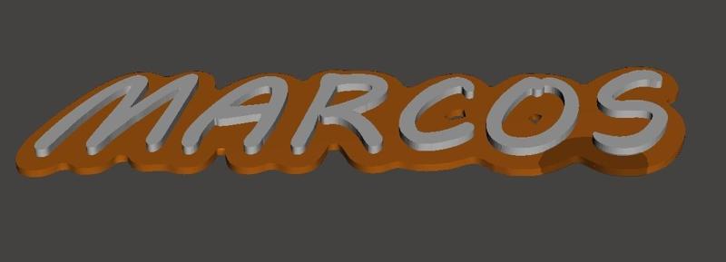 logo for chop with name marcos