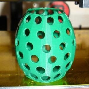 Davros' eggoid vase